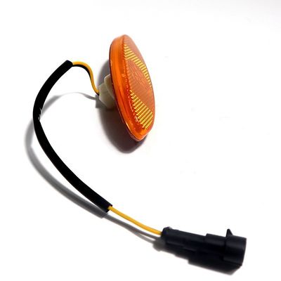 Fahrzeugbau HIGER 24V Bernsteinfarbene Hintermarkierungsleuchten LED-Seitenmarkierer für Lkw