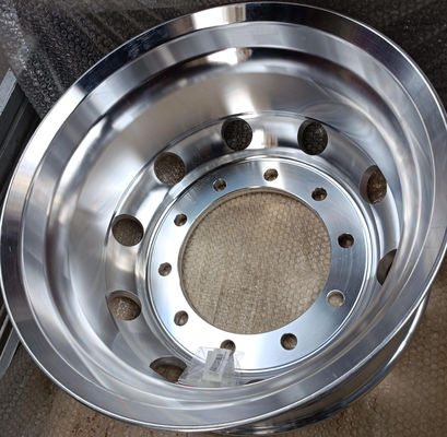 143.1mm PCD Konkaven-Aluminium-Legierungsrad für Ersatzteile für Zhongtong-Busse