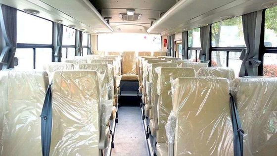 6- bis 8-Liter-Motorkapazität, manuelles Getriebe, chinesischer Passagierbus Luxusbus mit 24 bis 31 Sitzplätzen