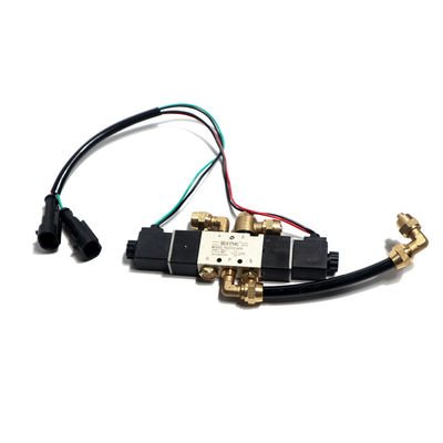 24 V Fahrgastkontrolle Pneumatisches Magnetventil für King Long Bus Metall