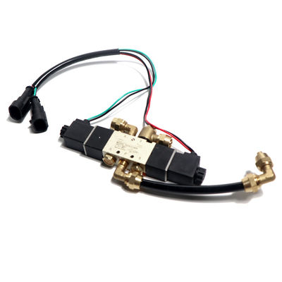 24 V Fahrgastkontrolle Pneumatisches Magnetventil für King Long Bus Metall