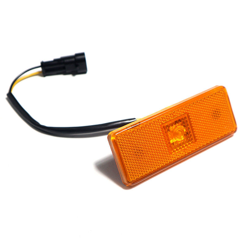 Neues Design Anhänger Gelb 24V Seitenmarker Freifahrtlichter für Auto 2014-